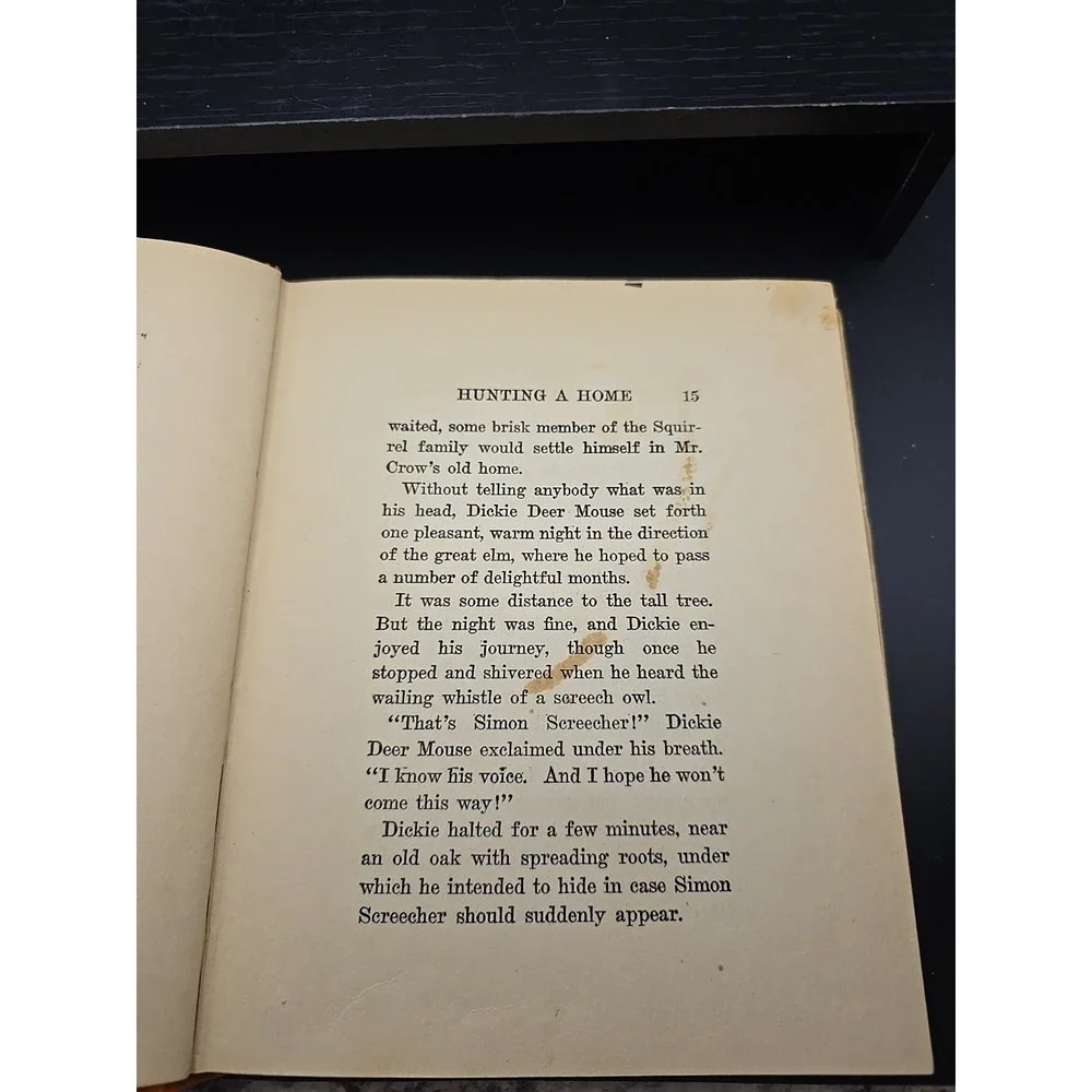 1918 The Tale of Dickie Deer‎ Mouse -Arthur Scott Bailey-Sleepy Time Tales